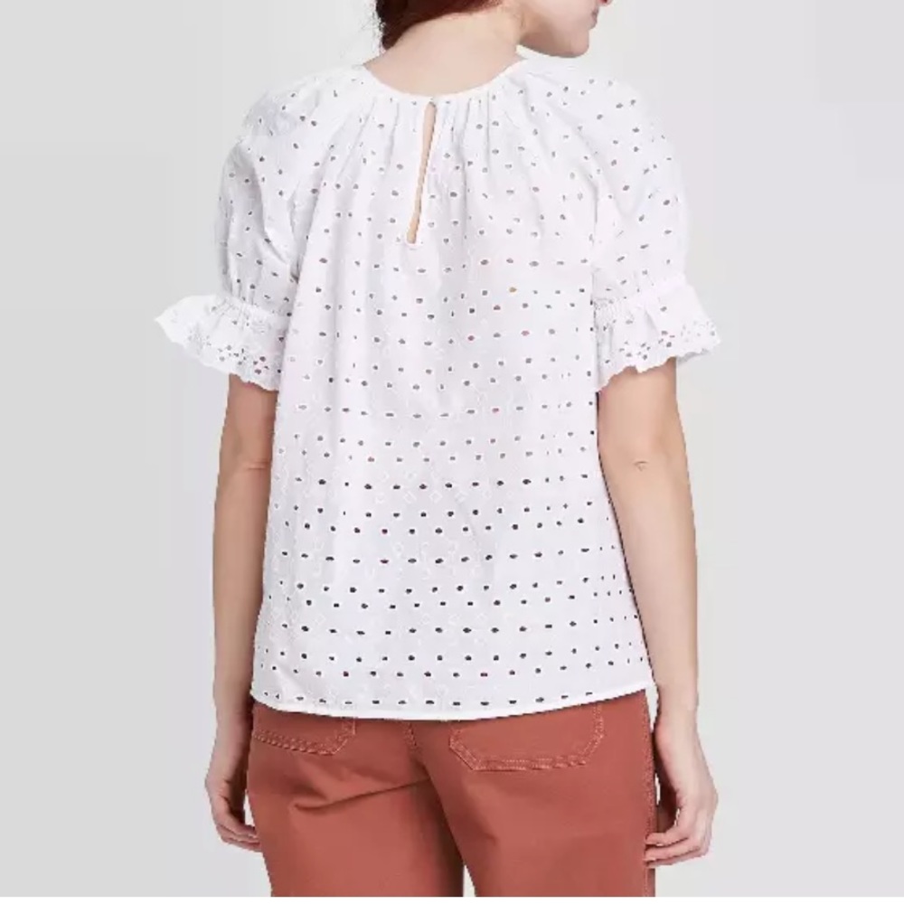 Universal Thread Boho Ruffle Sleeve Top - Picture 2 of 6